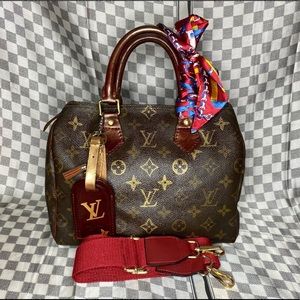 **SOLD**Authentic Custom Louis Vuitton speedy 25